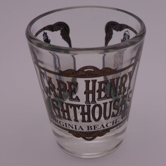CAPE HENRY LIGHTHOUSE VIRGINIA BEACH, VA USA 38 Shot Glass - Picture 1 of 13